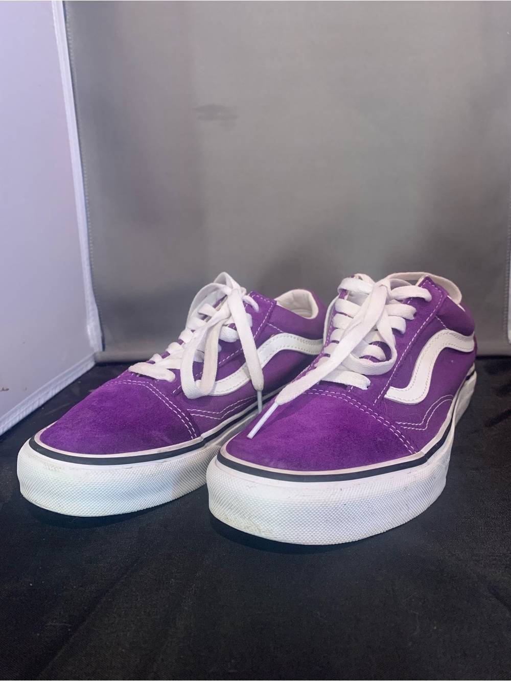 Unisex Vans Purple ‘Old Skool’ Sneakers